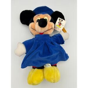 Vintage Disney Walt Disney World Disney Land Graduation Mickey Mouse NWT